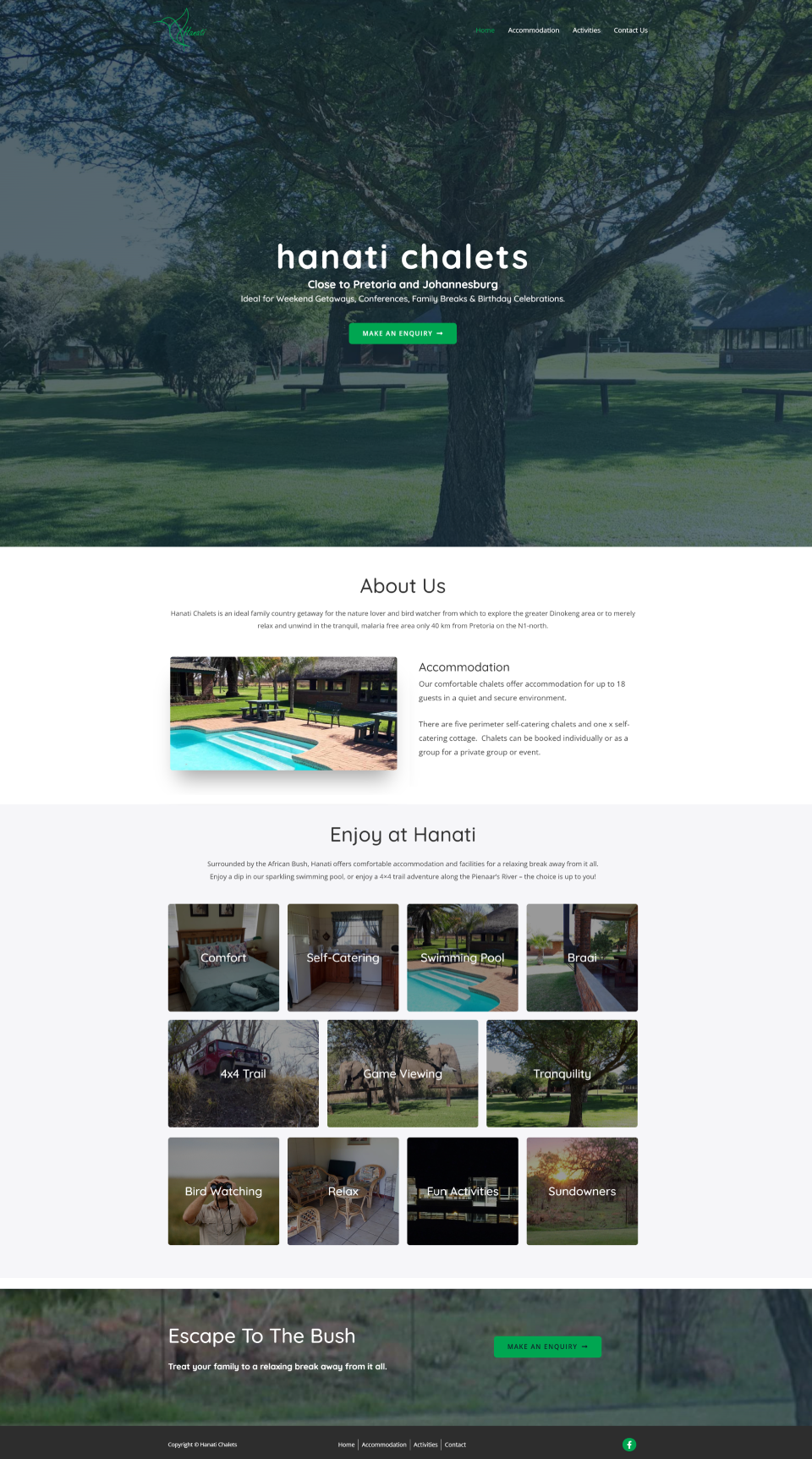 SJF Website Design